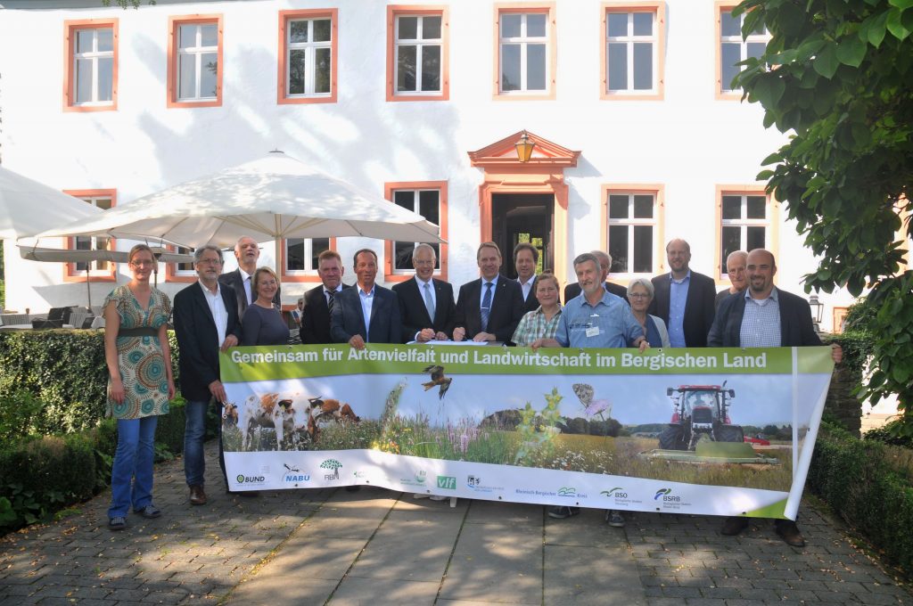 Unterzeichnung Zielvereinbarung