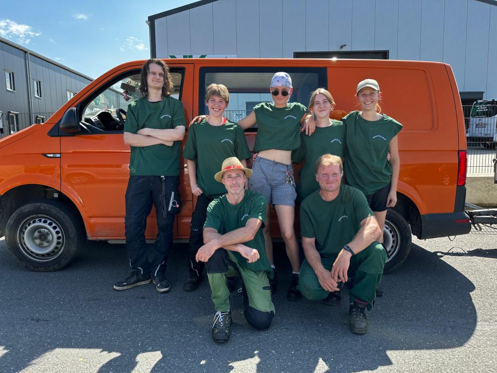 Gruppenfoto Freiwillige