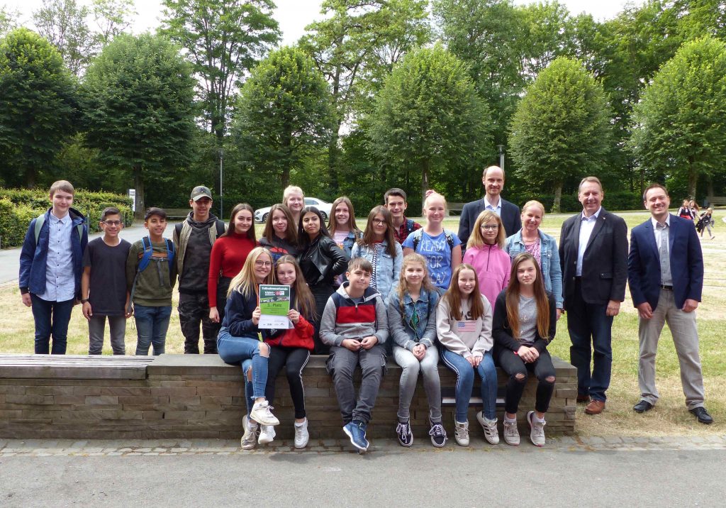 Klasse 7c der Realschule Hückeswagen