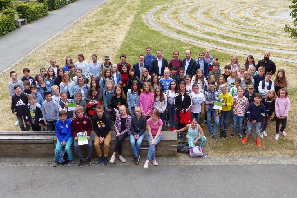 Gruppenfoto Schülerinnen und Schüler
