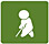 Piktogramm gehbehindert