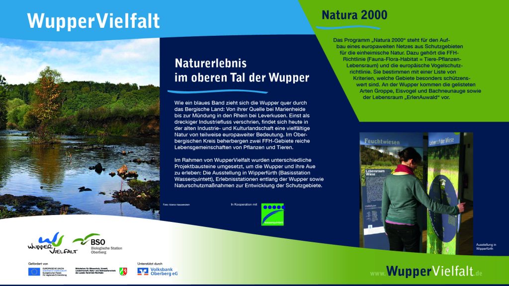 WupperViefalt Tafel Naturerlebnis